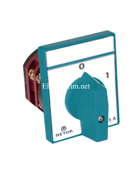 METOP MT015 16A 1 Fazlı Açma Kapama Şalteri